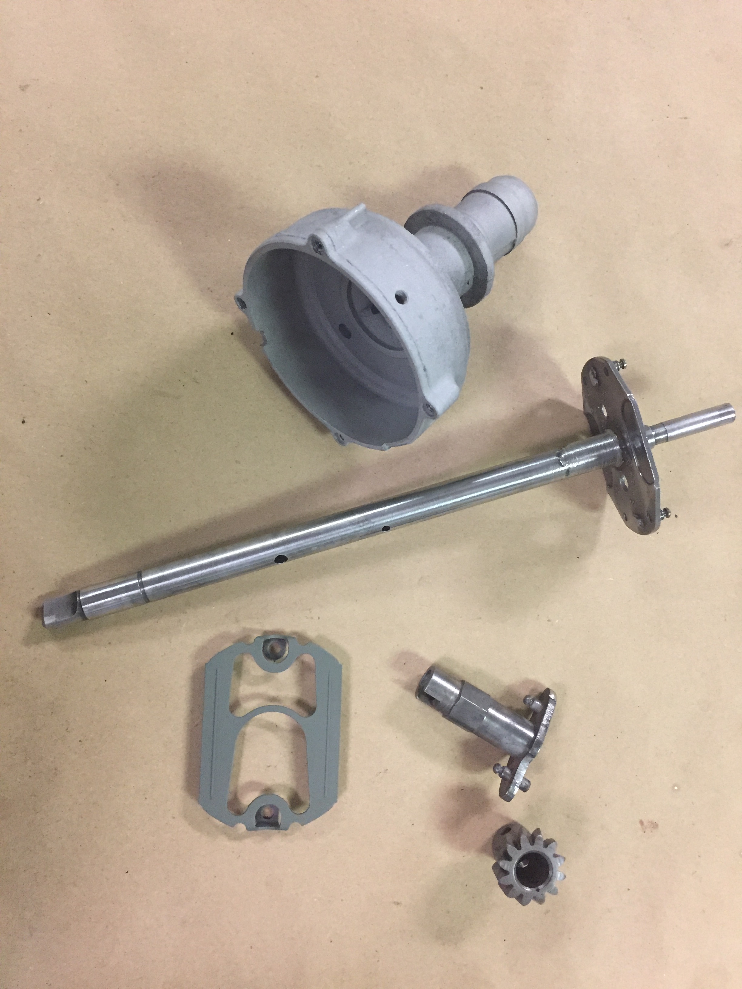 dissassembled distributor
